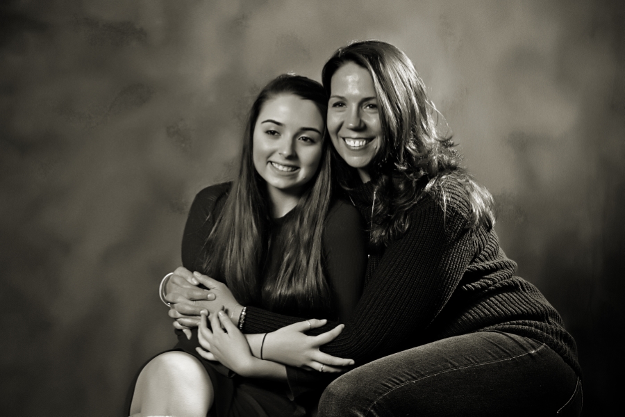 Mother Daughter Portraits in Alexandria